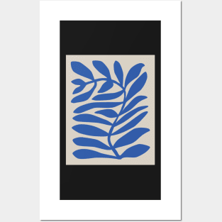 Matisse Inspired Leaf 03 Posters and Art